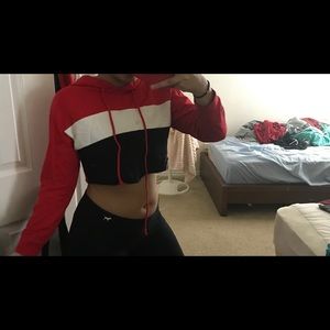 Crop hoodie